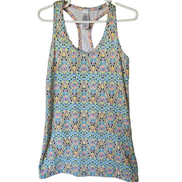 Lululemon Ivivva Tank Top Girls Size 10 Lululemon Athleisure Racerback Stretch B - Picture 2 of 8